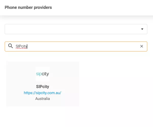 Πάροχος SIPcity