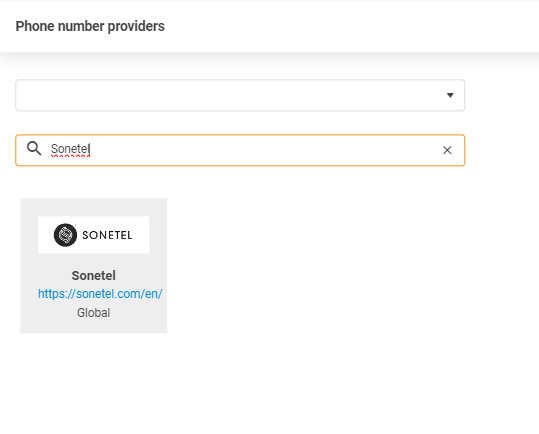 Πάροχος Sonetel