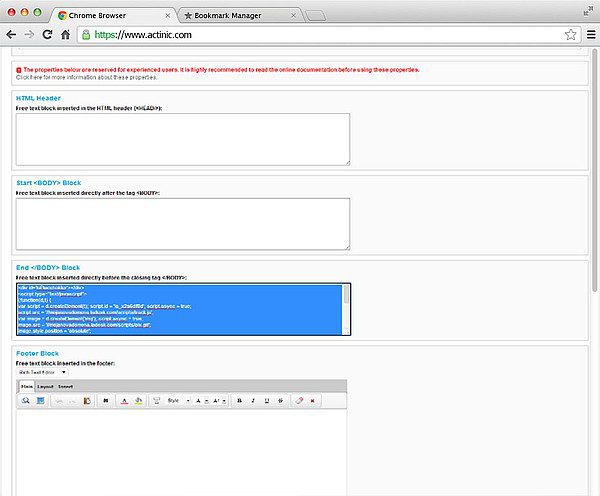 Oxatis LiveAgent integration setup