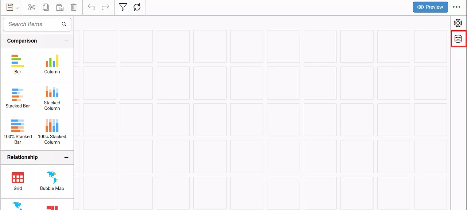 Κουμπί Bold BI Data Source