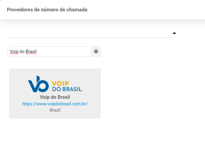 Search for Voip do Brasil