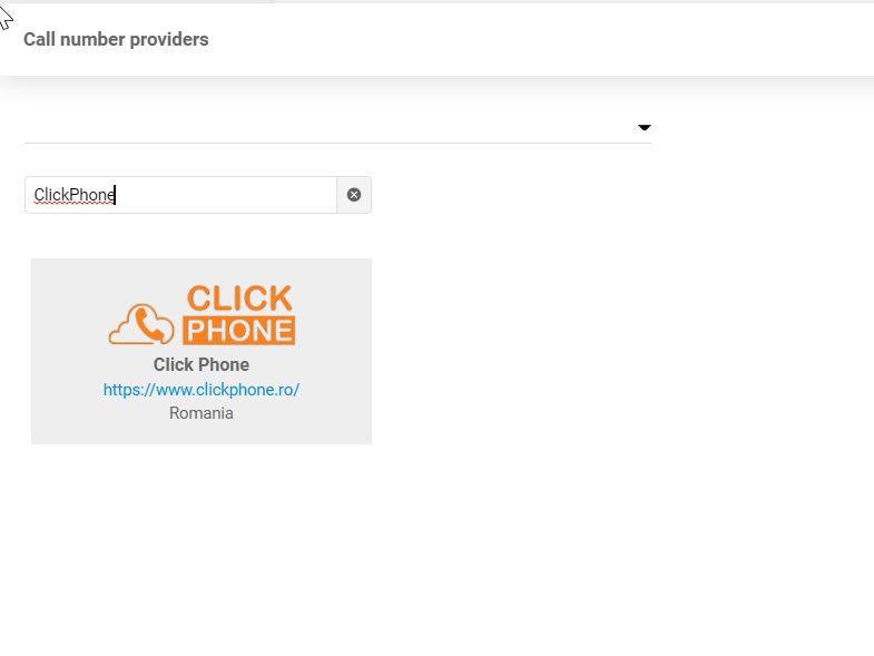 Πάροχος ClickPhone