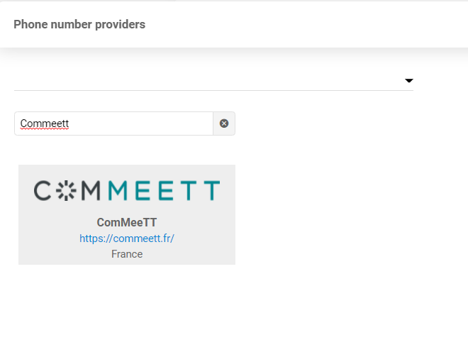 Αναζήτηση ComMeeTT