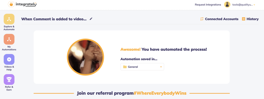 Τελικές πινελιές μεταξύ ενοποίησης LiveAgent και Youtube