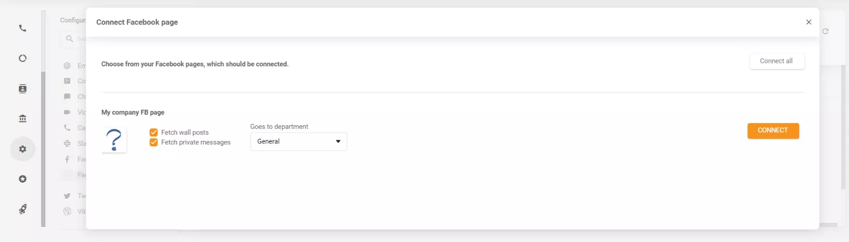 Έλεγχος των επιλογών για ανάκτηση δημοσιεύσεων τοίχου και ιδιωτικών μηνυμάτων