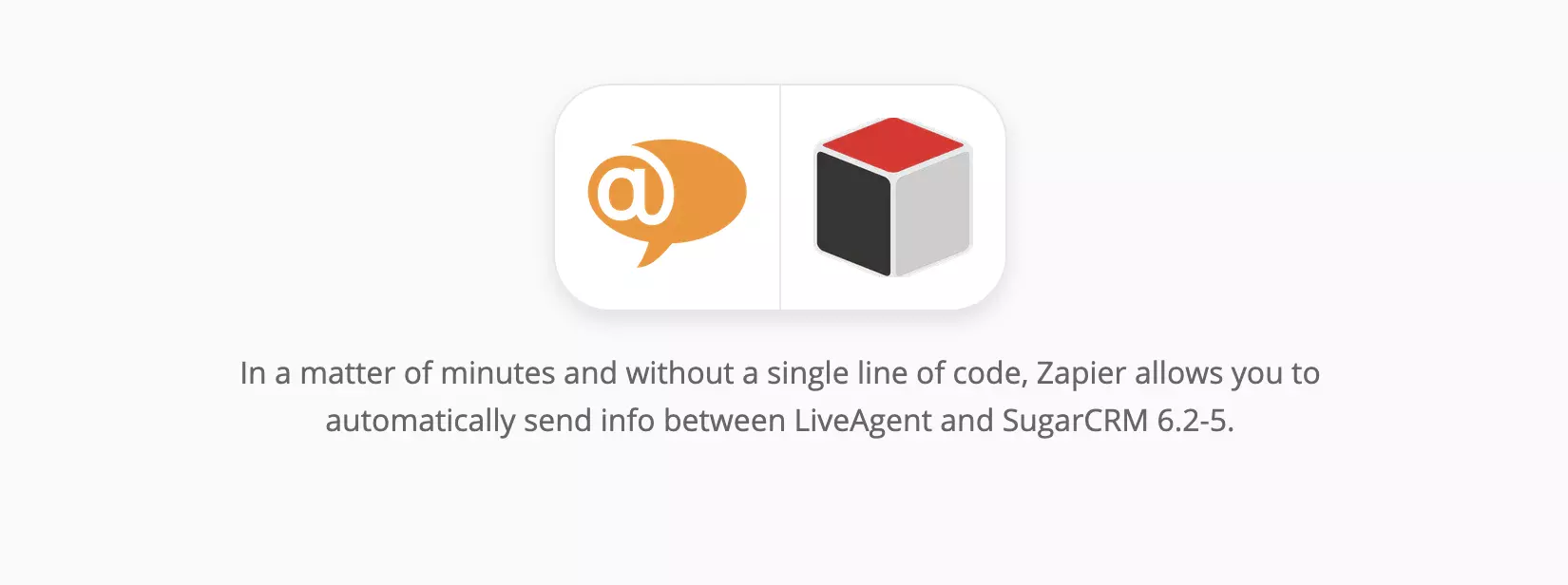 Ενσωμάτωση LiveAgent και SugarCRM στο Zapier