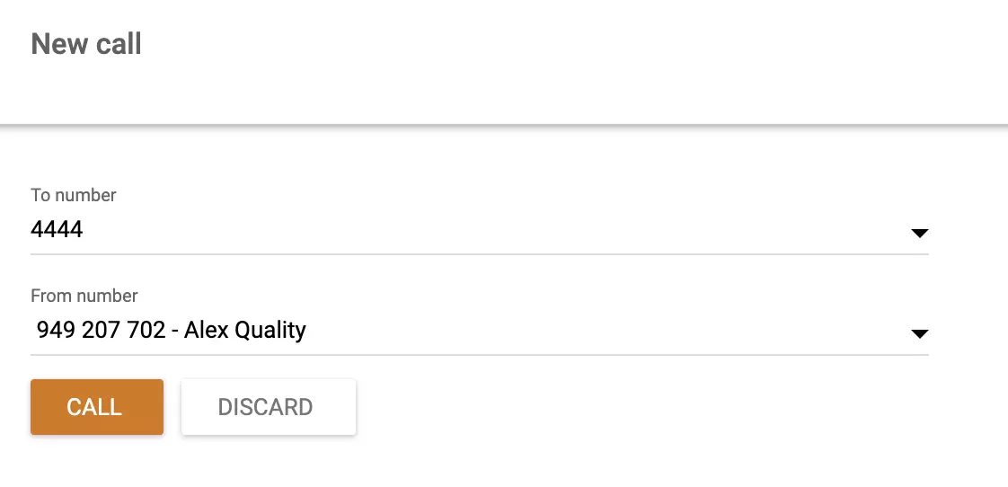 Ξεκινήστε κλήσεις με αριθμό TelefonBG από το LiveAgent