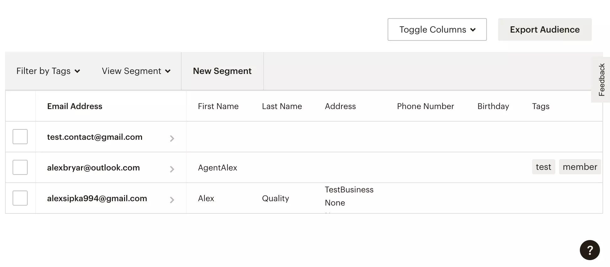 Ένας νέος συνδρομητής έχει προστεθεί στο Mailchimp μετά από επιτυχή ολοκλήρωση