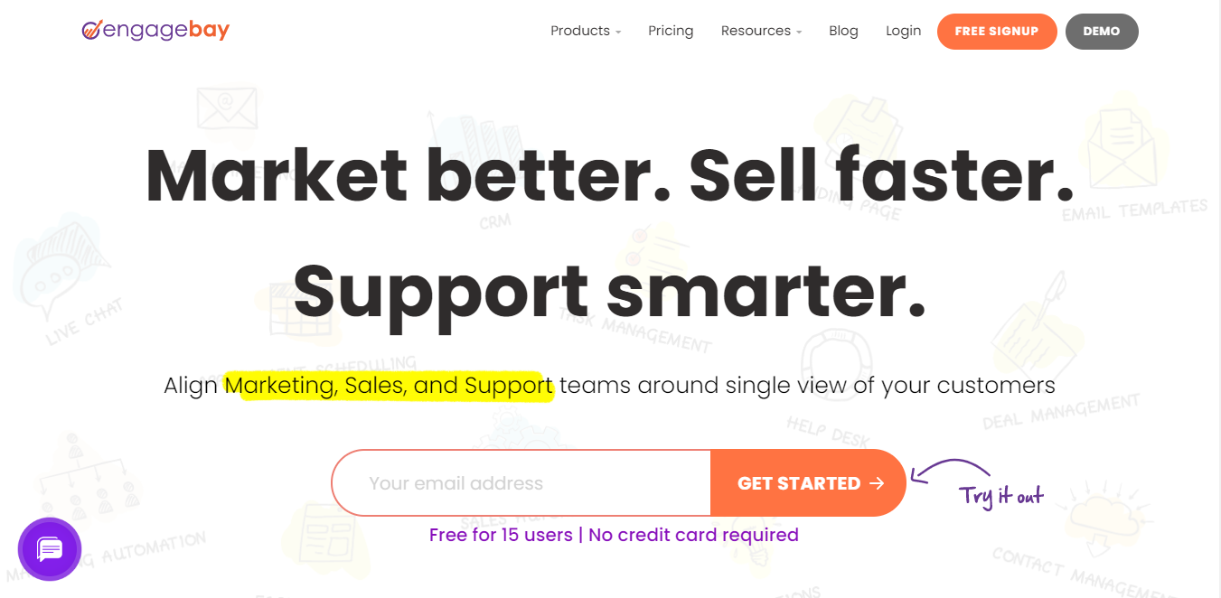 Λογισμικό EngageBay CRM