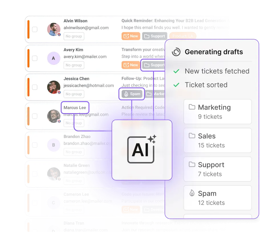 AI agent που συντάσσει απάντηση ticket