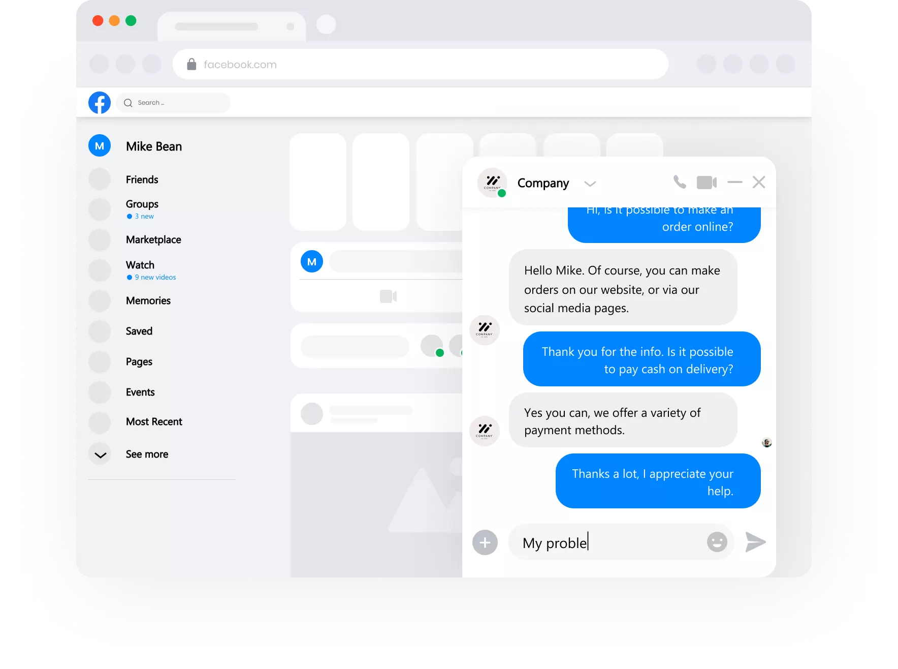Προβολή πελάτη