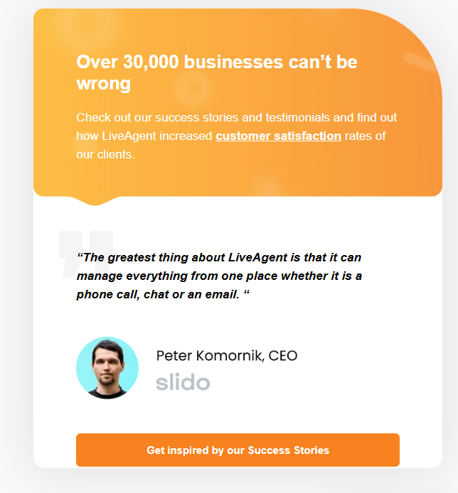 Γιατί οι εταιρείες εμπιστεύονται το LiveAgent