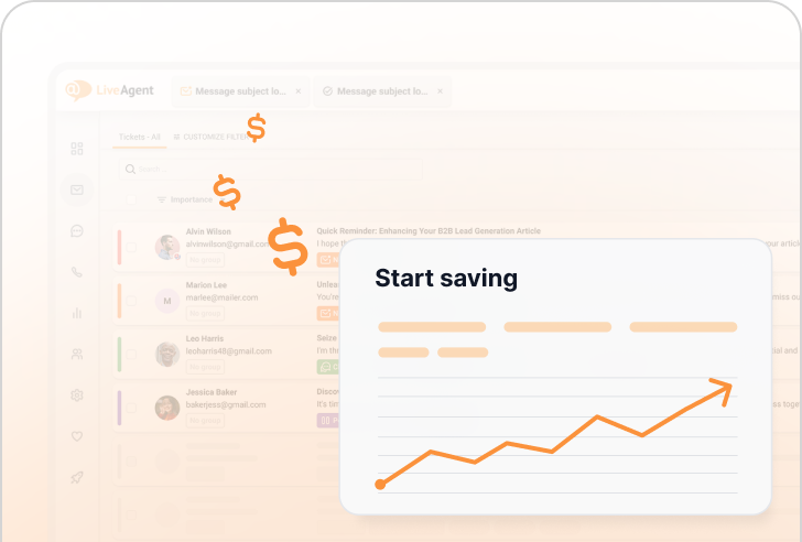 Εξοικονόμησε 75% στο LiveAgent