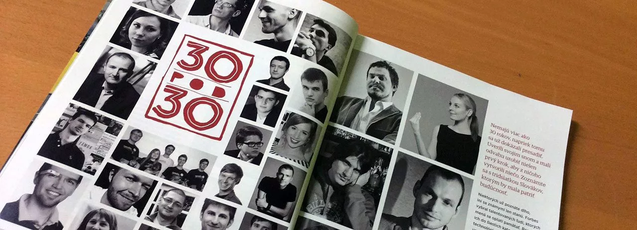 WebSupport στο Forbes 30 under 30